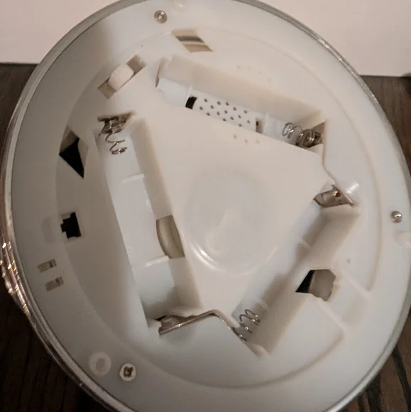 Snowflake Snow Globe Rotating Snowflake Candle Holder LED light New in Box - Picture 3 of 5